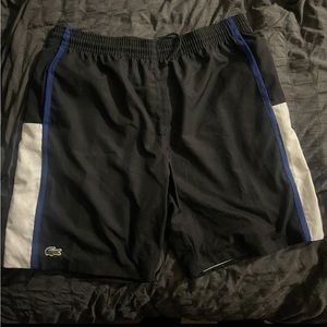 Black gym shorts